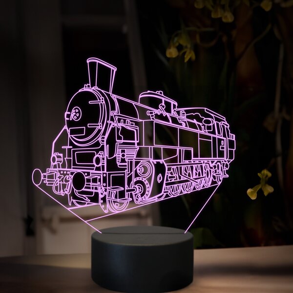 Beling 3D lampa, Parný rušeň 524.1, 16 farebná, SXR75