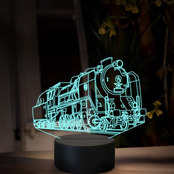Beling 3D lampa, Parný rušeň 534.03-''Kremák'', 16 farebná, SXR76