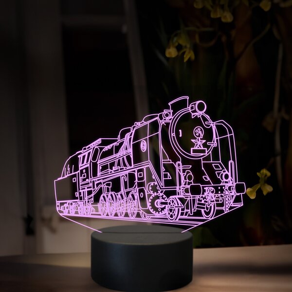 Beling 3D lampa, Parný rušeň 534.03-''Kremák'', 16 farebná, SXR76
