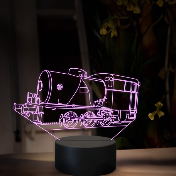 Beling 3D lampa, Parný rušeň CN40.2, 16 farebná, SXR77