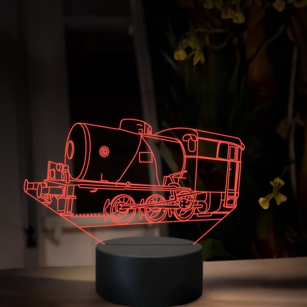 Beling 3D lampa, Parný rušeň CN40.2, 16 farebná, SXR77