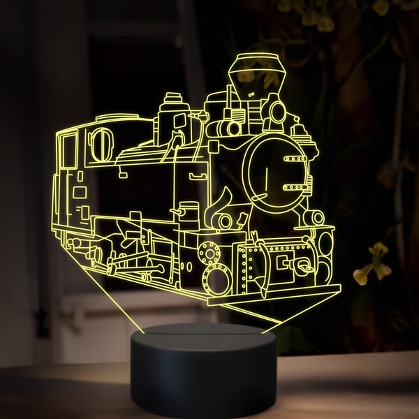 Beling 3D lampa, Parný rušeň U46.0, 16 farebná, SXR80