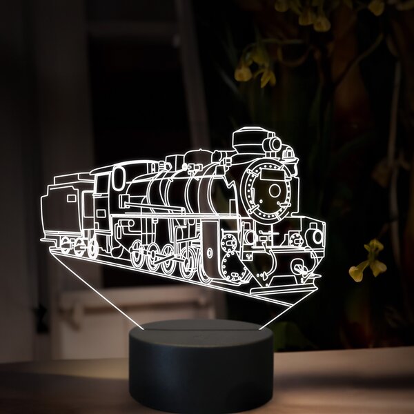 Beling 3D lampa, Parný rušeň U57.0, 16 farebná, SXR81