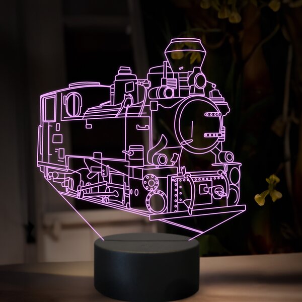 Beling 3D lampa, Parný rušeň U46.0, 16 farebná, SXR80