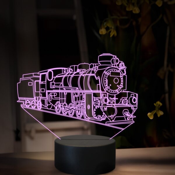Beling 3D lampa, Parný rušeň U57.0, 16 farebná, SXR81