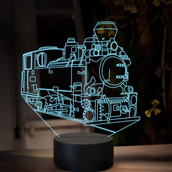 Beling 3D lampa, Parný rušeň U46.0, 16 farebná, SXR80