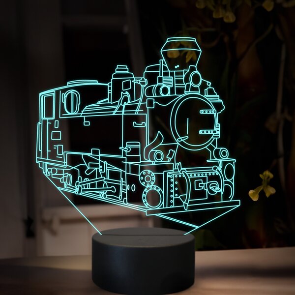 Beling 3D lampa, Parný rušeň U46.0, 16 farebná, SXR80