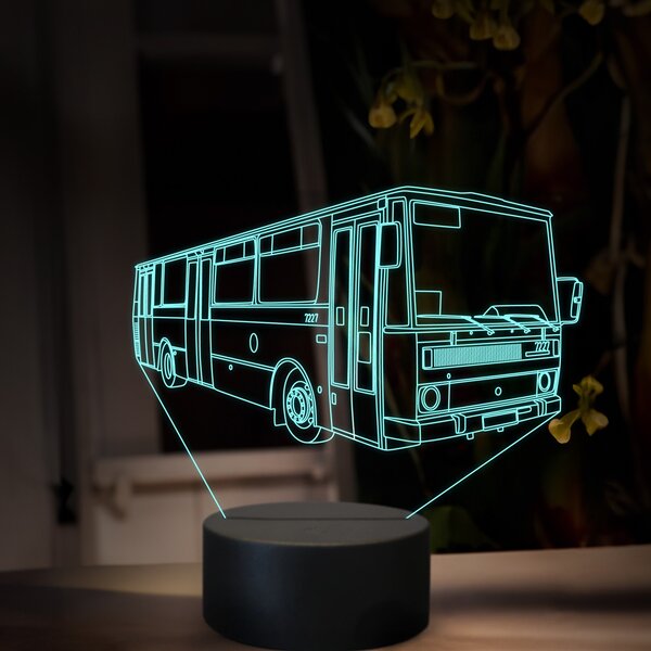 Beling 3D lampa, Karosa B 731, 16 farebná, GS22
