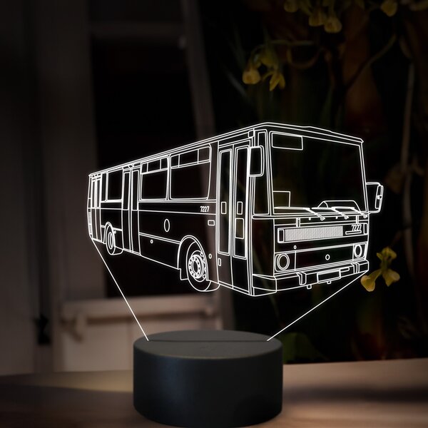 Beling 3D lampa, Karosa B 731, 16 farebná, GS22