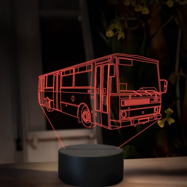 Beling 3D lampa, Karosa B 731, 16 farebná, GS22