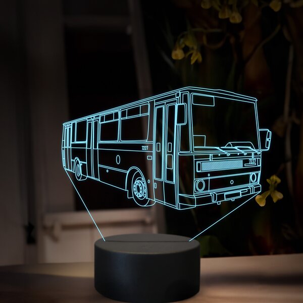 Beling 3D lampa, Karosa B 731, 16 farebná, GS22