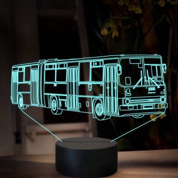Beling 3D lampa, Ikarus 280, 16 farebná, GS21