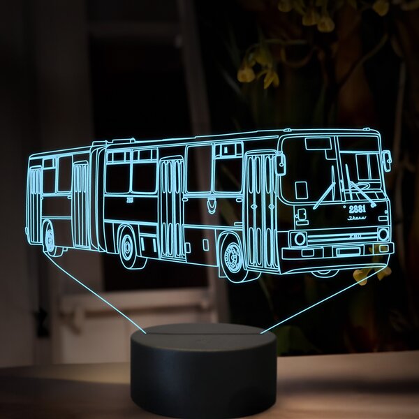 Beling 3D lampa, Ikarus 280, 16 farebná, GS21