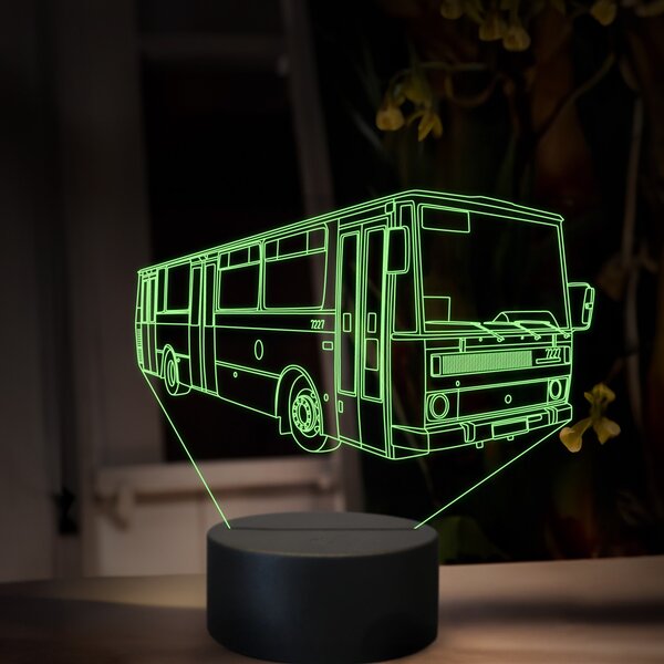 Beling 3D lampa, Karosa B 731, 16 farebná, GS22