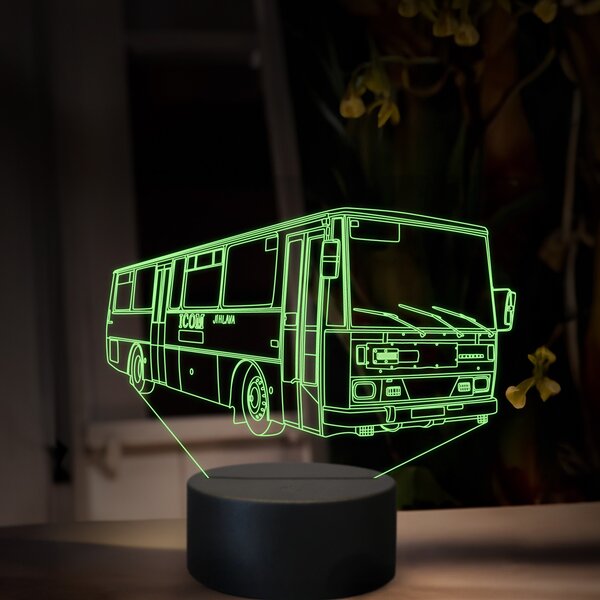 Beling 3D lampa, Karosa C 735, 16 farebná, GS23