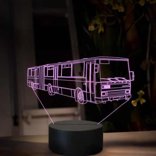 Beling 3D lampa, Karosa C 744, 16 farebná, GS24