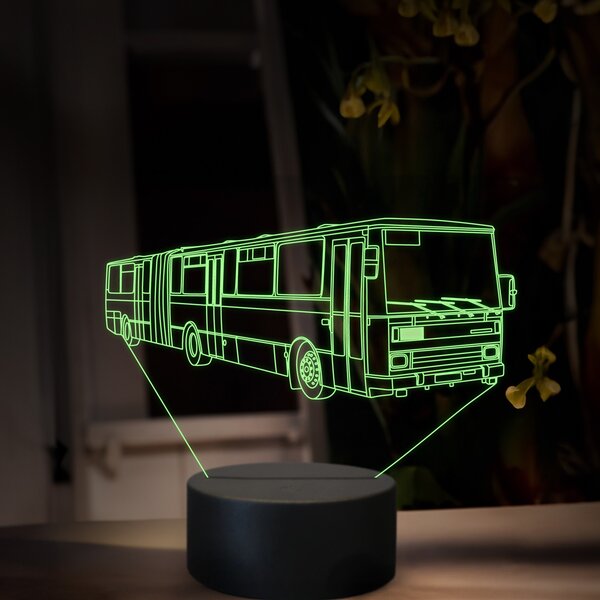Beling 3D lampa, Karosa C 744, 16 farebná, GS24