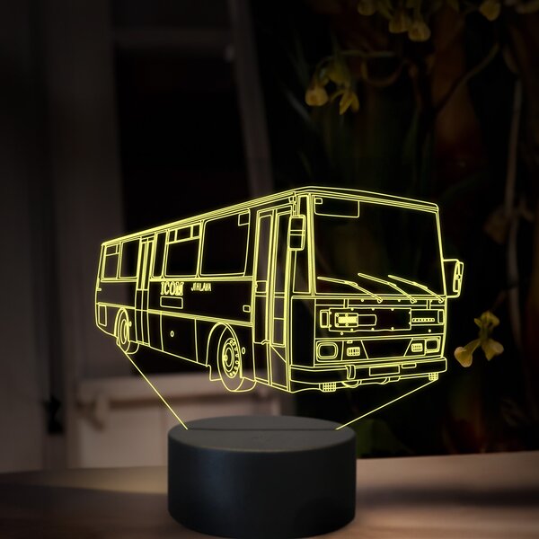 Beling 3D lampa, Karosa C 735, 16 farebná, GS23
