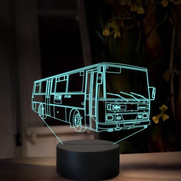 Beling 3D lampa, Karosa C 735, 16 farebná, GS23