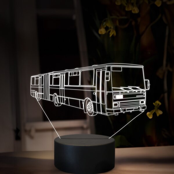 Beling 3D lampa, Karosa C 744, 16 farebná, GS24