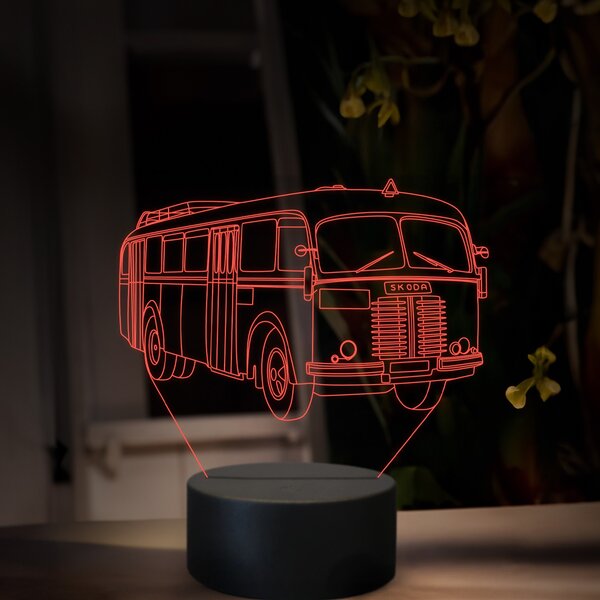 Beling 3D lampa, Škoda 706 RO, 16 farebná, GS28