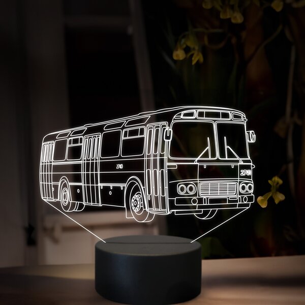 Beling 3D lampa, Karosa ŠM 11, 16 farebná, GS27