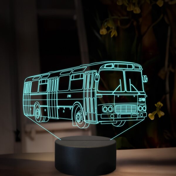 Beling 3D lampa, Karosa ŠM 11, 16 farebná, GS27