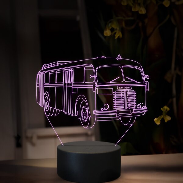 Beling 3D lampa, Škoda 706 RO, 16 farebná, GS28