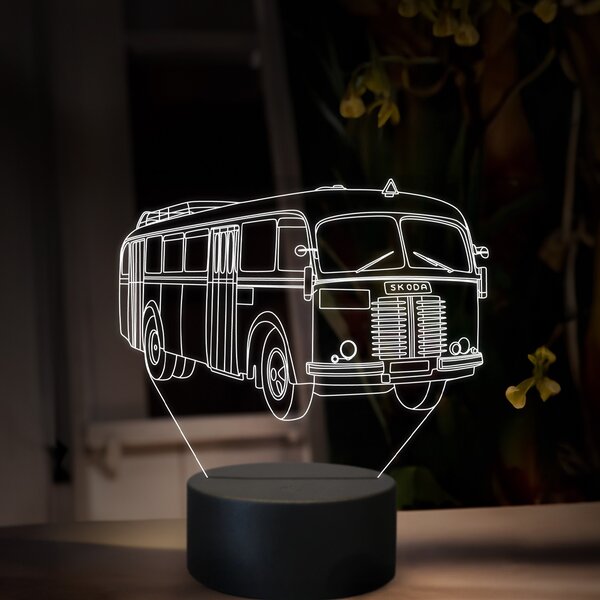 Beling 3D lampa, Škoda 706 RO, 16 farebná, GS28