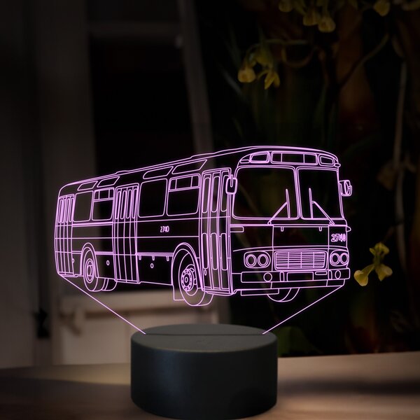 Beling 3D lampa, Karosa ŠM 11, 16 farebná, GS27