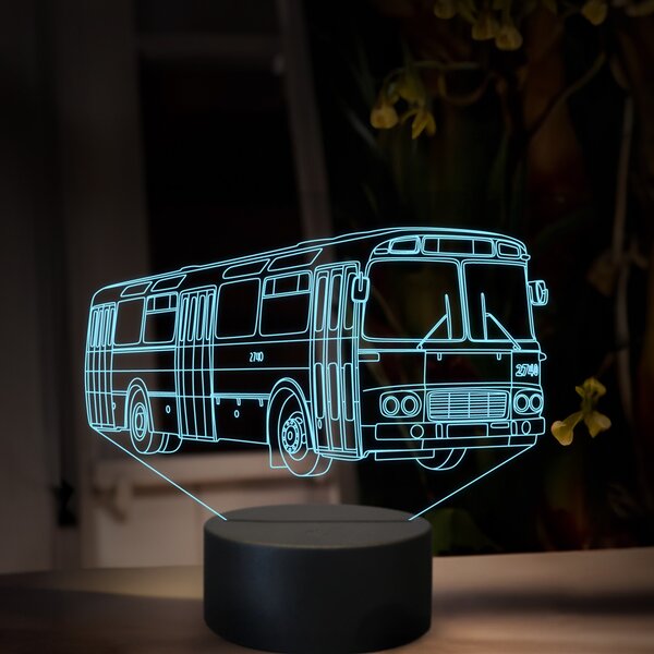 Beling 3D lampa, Karosa ŠM 11, 16 farebná, GS27