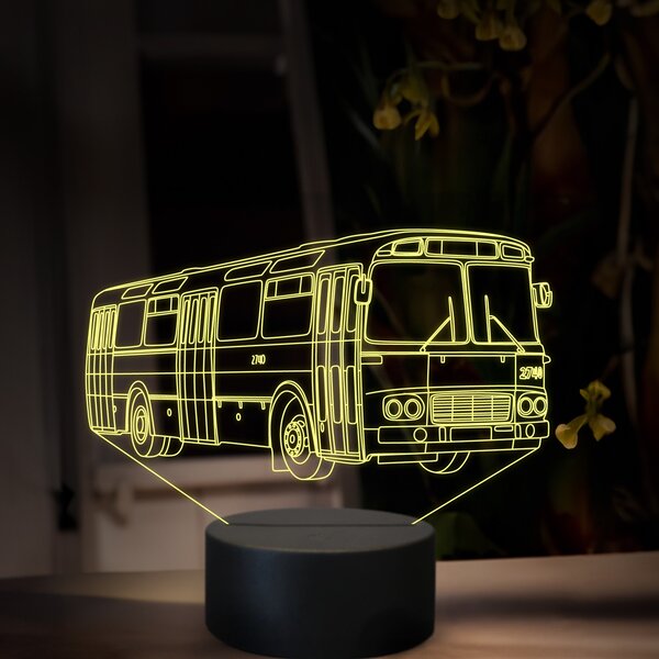 Beling 3D lampa, Karosa ŠM 11, 16 farebná, GS27