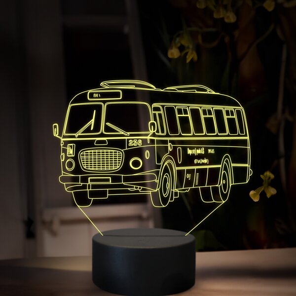 Beling 3D lampa, Škoda 706 RTO MTZ, 16 farebná, GS29