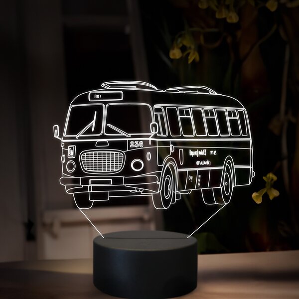 Beling 3D lampa, Škoda 706 RTO MTZ, 16 farebná, GS29