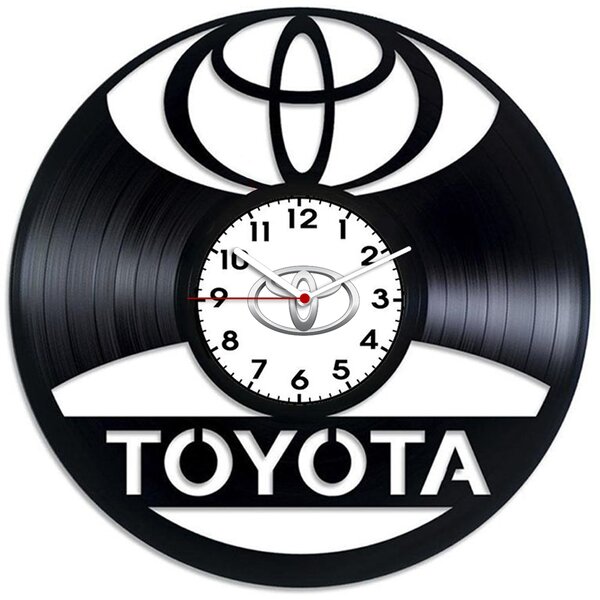 Beling vinylové nástenné hodiny Toyota, Q101