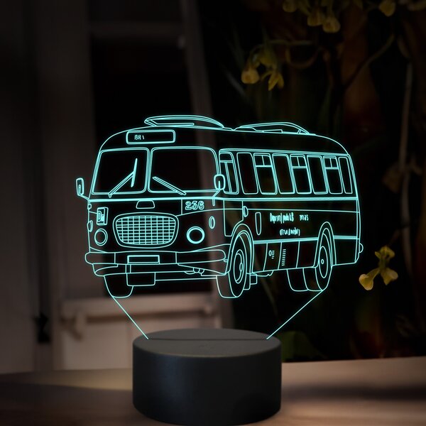 Beling 3D lampa, Škoda 706 RTO MTZ, 16 farebná, GS29