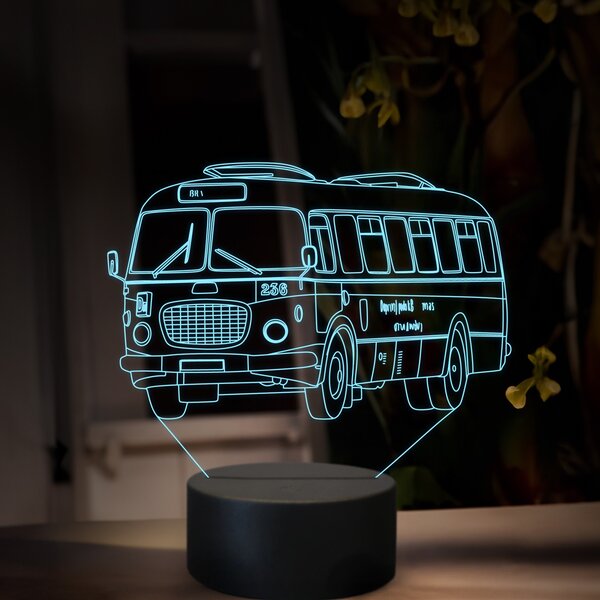 Beling 3D lampa, Škoda 706 RTO MTZ, 16 farebná, GS29
