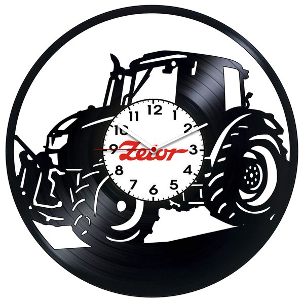 Beling vinylové nástenné hodiny Zetor Forterra 140, Q111