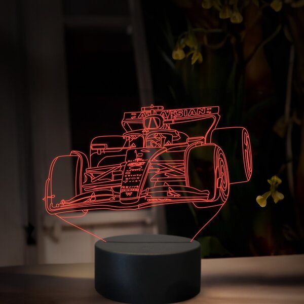 Beling 3D lampa, Alexander Albon 2 ,16 farebná, FF33