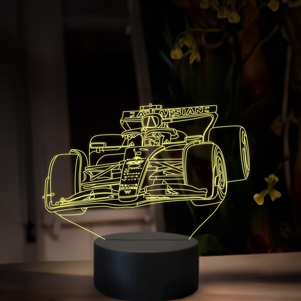 Beling 3D lampa, Alexander Albon 2 ,16 farebná, FF33