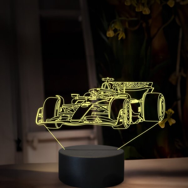 Beling 3D lampa, Carlos Sainz Williams,16 farebná, FF35