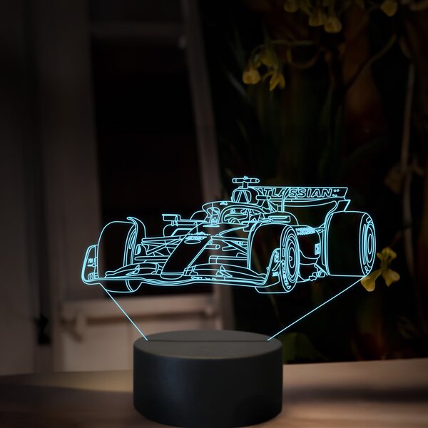 Beling 3D lampa, Carlos Sainz Williams,16 farebná, FF35