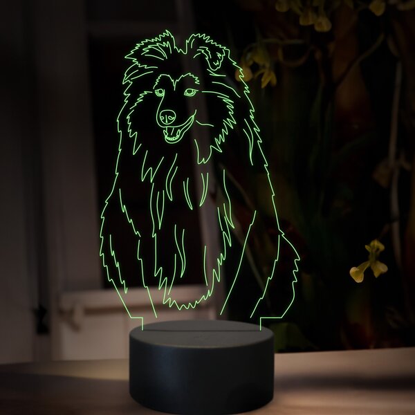 Beling 3D lampa, Kolia,16 farebná, PS01
