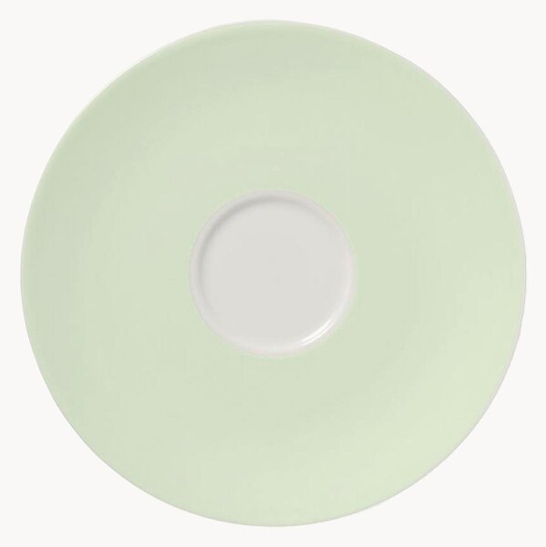 Podšálky z jemného kostného porcelánu Pastel, 6 ks
