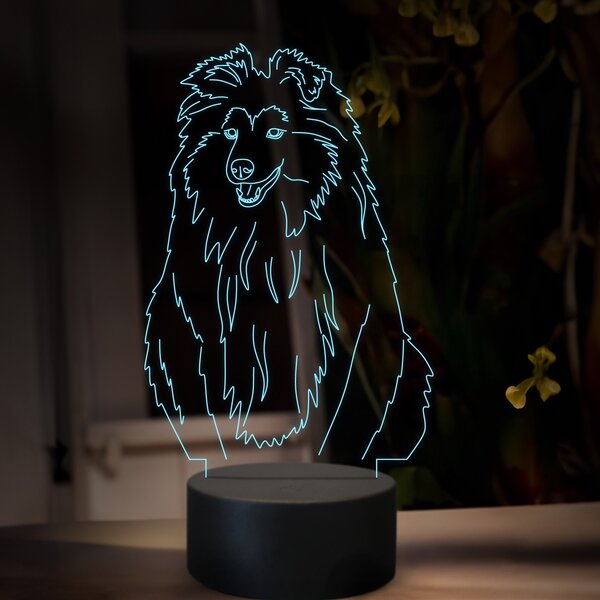 Beling 3D lampa, Kolia,16 farebná, PS01