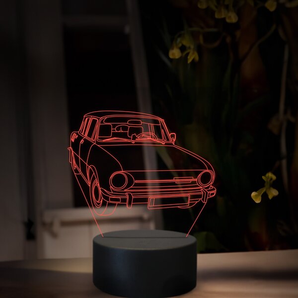 Beling 3D lampa, Škoda 100, 16 farebná, SA07