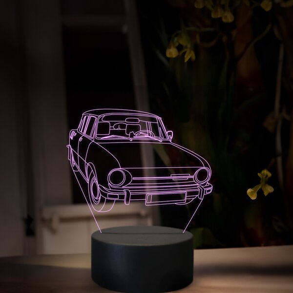 Beling 3D lampa, Škoda 100, 16 farebná, SA07
