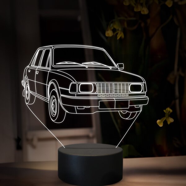 Beling 3D lampa, Škoda 105, 16 farebná, SA08