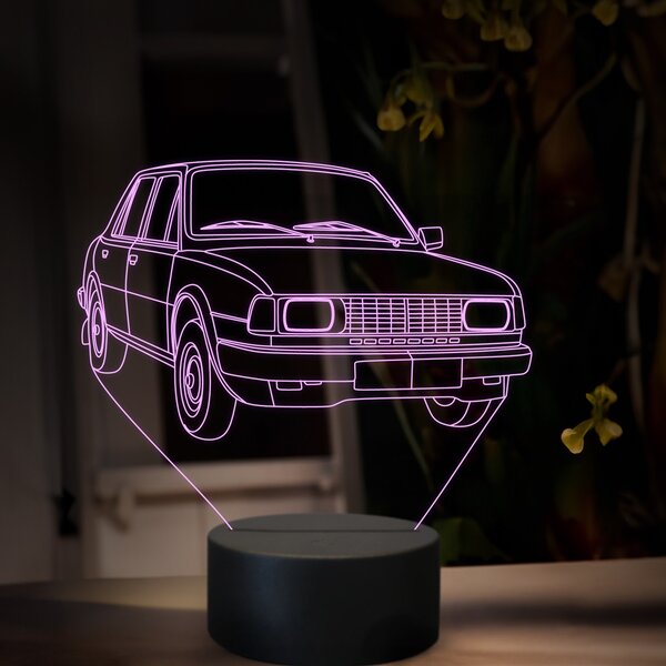 Beling 3D lampa, Škoda 105, 16 farebná, SA08