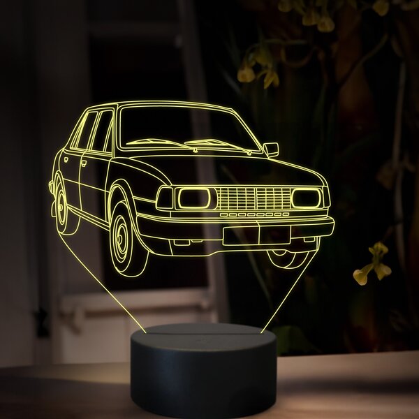 Beling 3D lampa, Škoda 105, 16 farebná, SA08